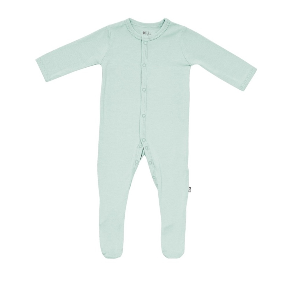 Kyte Baby Newborn Snap Footie & Bonnet in Sage